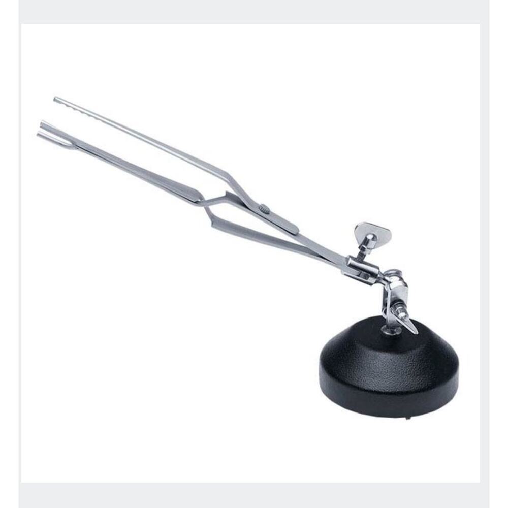 EUROTOOL Third Round Pivot Hand Base w/Tweezer Jewelry Tool For Soldering Art
